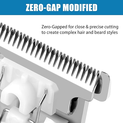 02144 Replacement Detachable T Blade Compatible with Wahl Trimmers 9864/9864SS/9686/9818A/9854L/9876L/9854 /WSS3L/SS2L etc - Japanese Stainless Steel 40mm Replacement Trimmer Blade #02144