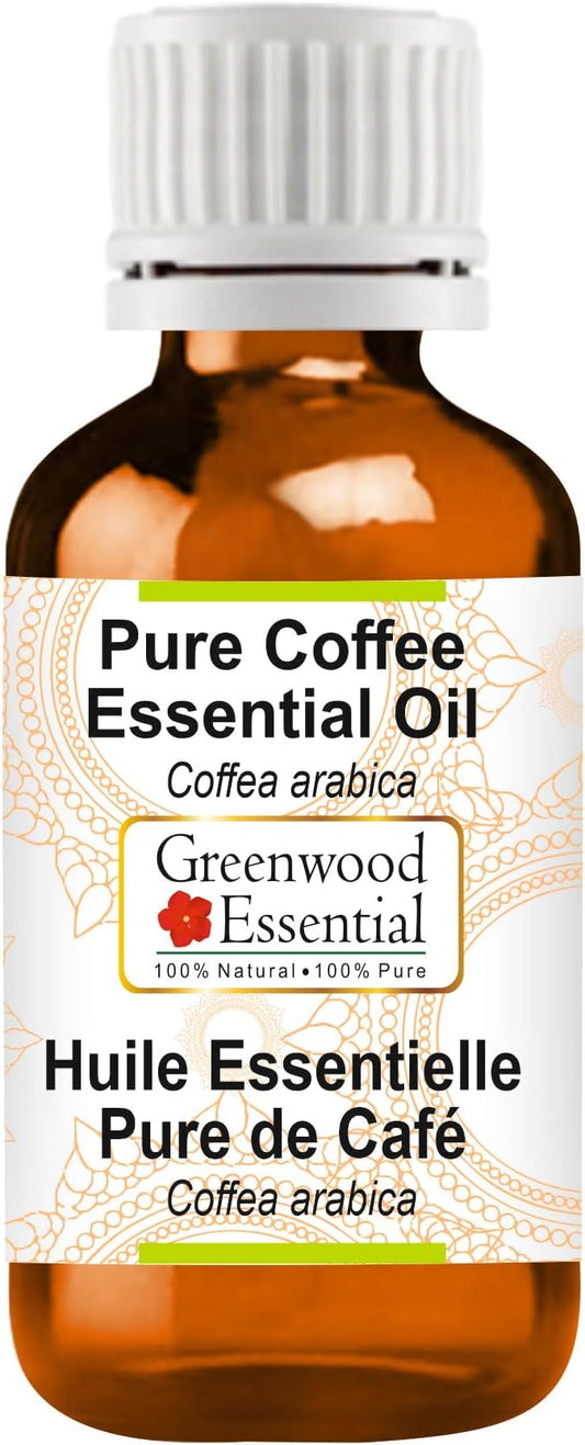 Greenwood Essential Pure Coffee Essential Oil (Coffea Arabica) 15ml (0.50 oz)