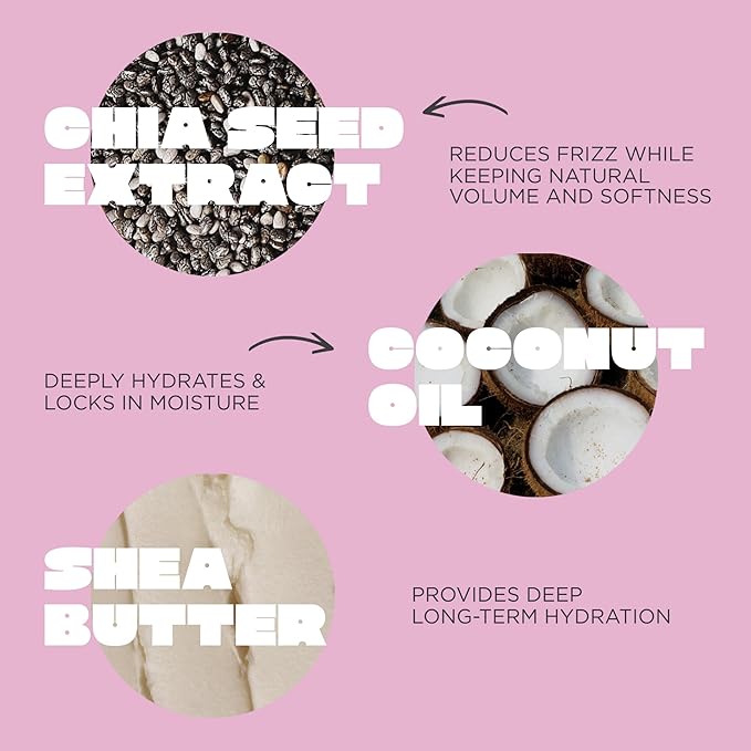 Cake Beauty Gel-to-Foam Curl Styler, The Curl Friend – High Hold & Definition - Frizz Protection- Infused with Coconut Oil & Shea Butter - For Curly Hair- 6.8 fl oz./ 200 mL