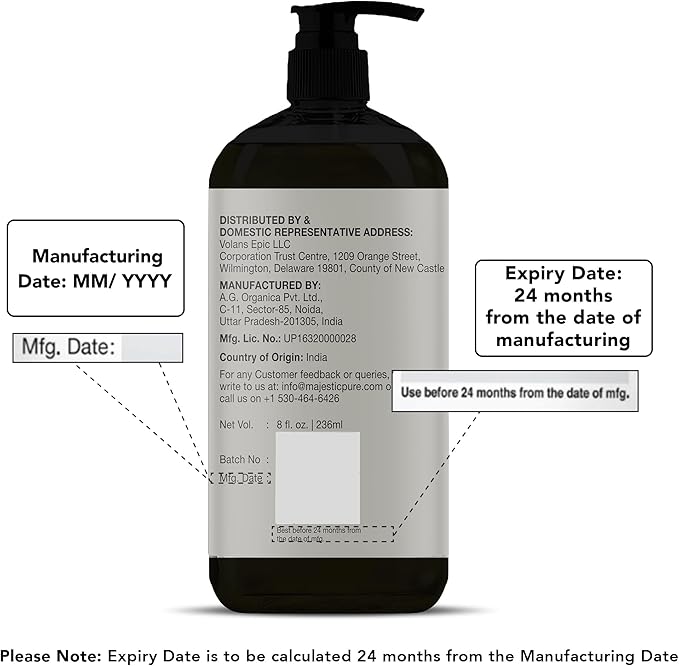 MAJESTIC PURE Lavender Massage Oil for Massage Therapy - Refreshing, and Relaxing - Natural Oils with Lavender Essential Oil - for All Skin Types - Men and Women - 8 fl oz