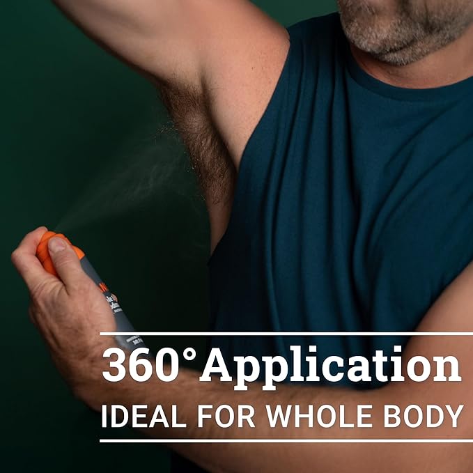 Mando Whole Body Deodorant For Men - Invisible Spray Deodorant - 72 Hour Odor Control - Low Irritation Formula - Aluminum Free, Benzene Free - 3.6 ounce Cans (Pack of 2) - Clover Woods