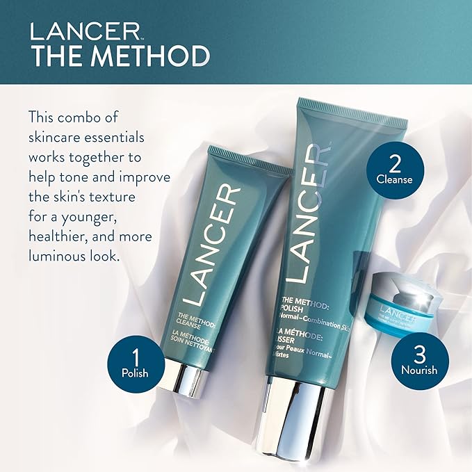 Lancer Skincare The Method: Nourish Women’s Anti-Aging Moisturizer with Hyaluronic Acid, Daily Face Moisturizer, Sensitive or Dehydrated Skin