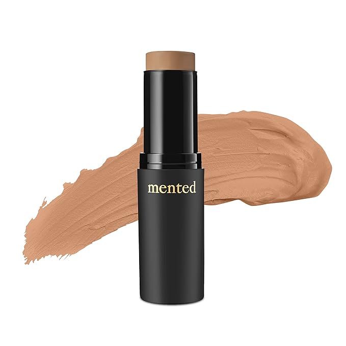Mented Cosmetics Stick Foundation Make Up, Concealer & Contour Stick for Light Skin, Cream Foundation for Black Women Makeup, Vegan and Cruelty Free, L20