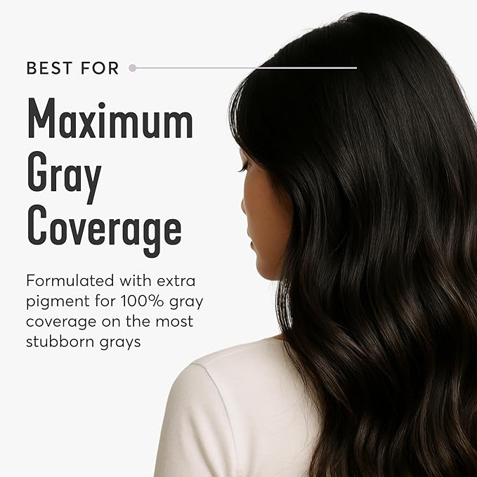 Madison Reed Radiant Hair Color Kit | 3NNA Cool Black-Brown with Ash Undertones (Positano Black) for 100% Gray Hair Coverage | Dimensional Permanent Hair Dye | PPD-Free & Ammonia-Free | 2 Pack