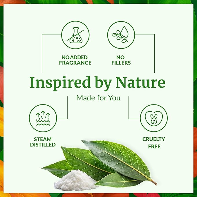 SVA Camphor Essential Oil – 4 Fl Oz – 100% Natural Camphor Oil - for Diffuser, Hair Care, Face, Skin Care, Aromatherapy, Scalp and Body Massage, Soap and Candle Making – with Dropper