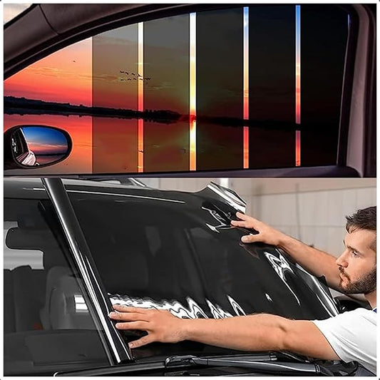 Window Tint Film for Cars, 5% VLT 30" in x 10'Ft Ceramic Window Film, Blocks 99% UV & IR Rays, Heat Resistant Anti Glare Film for Windshield, Scratch Resistant Sun Shade Auto Tint Roll
