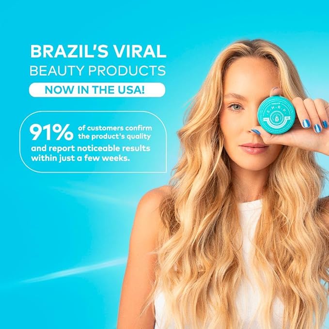 Brazilian Beauty Hair Protein Cream | Damaged & Dry Hair Treatment | Split End Repair | Deep Hydration | Leave in Treatment | Moisturize and Shine | Hair Repair 1.76 Oz.
