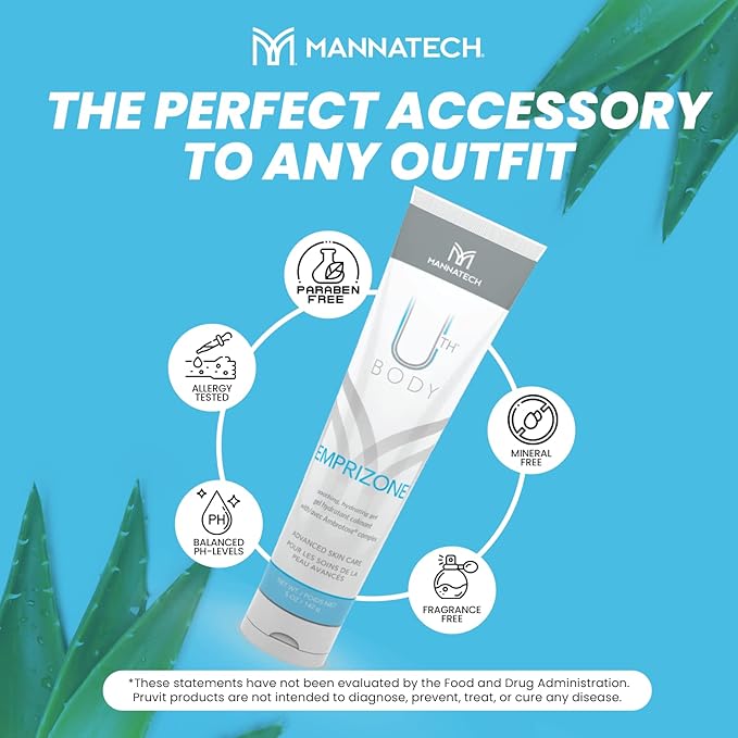 Mannatech Emprizone 5oz, Contains Aloe Vera Gel for Skin, Soothe Minor Skin Irritations, Hydrating Gel Balanced pH-levels, Paraben & Fragrance-free, Allergy tested, Dermatologist tested w/Ambrotose