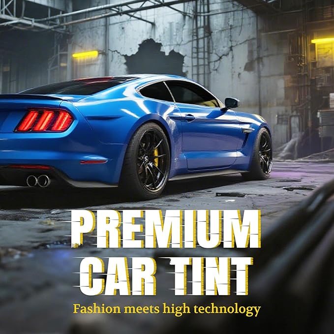 ARANA Car Window Tint Film 50% VLT - 20" in x 10'Ft Ceramic Window Tints for Front Windshield, Heat Control Block 99% UV/IR Rays HD Vision Anti Glare & Scratch