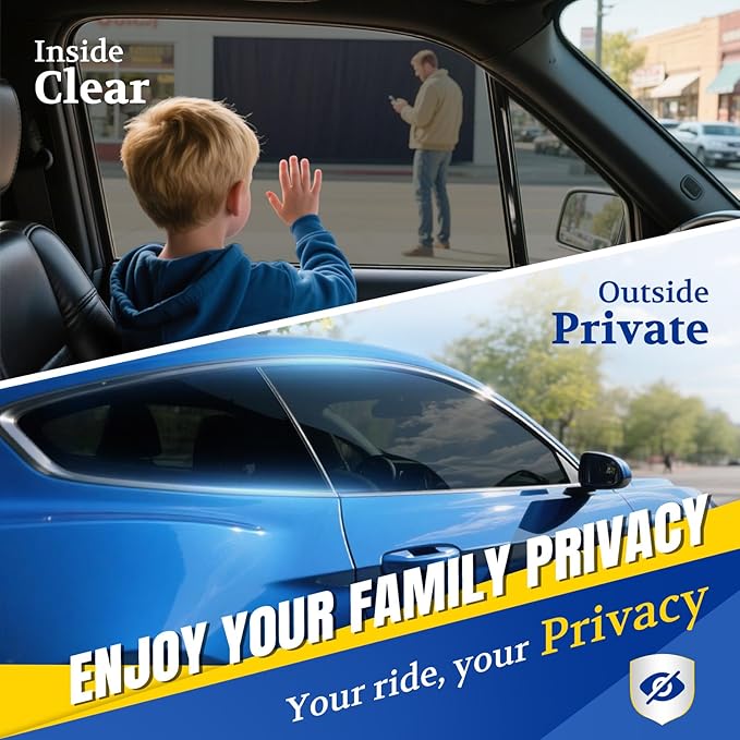 ARANA Nano Ceramic Car Window Tint Film 5% Percent - 30" x15FT Heat & UV Blocking, Privacy Anti-Glare, Scratch & Explosion Proof Auto Tinted Film for Cars & Trucks