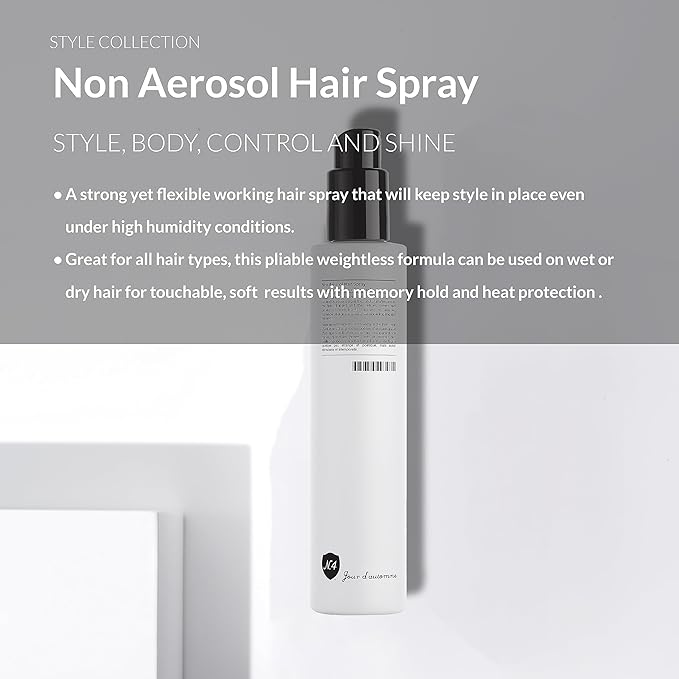 Number 4 Hairspray for Women and Men, Non Aerosol Strong Hold Hair Spray, 6.7 oz