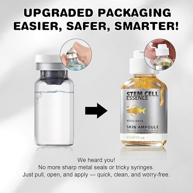 Salmon DNA Serum – Salmon DNA Microneedling Serums for Face and Body, Anti-Aging Hydration Booster, Skin Repair, Brightening & Firming Serum for Use with Microneedling, Derma Roller & Pen