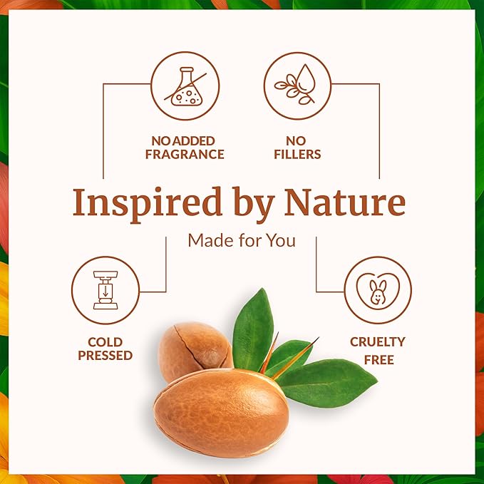 SVA Argan Oil Organic - 4 Fl Oz – 100% Natural Cold Pressed Organic Argan Oil - for Face, Skin Care, Hair Care, Scalp Massage & Body Massage – Carrier Oil with Dropper