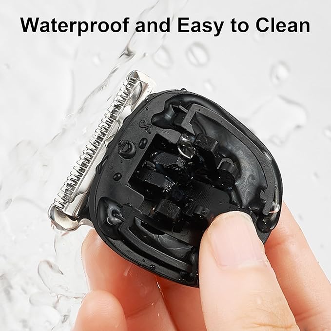 Beard Trimmer for Men 5 in 1 Electric Razor for Nose, Body, Face and Mustache Grooming Kit Cordless Hair Clipper Trimmer with Smart Charge Technology