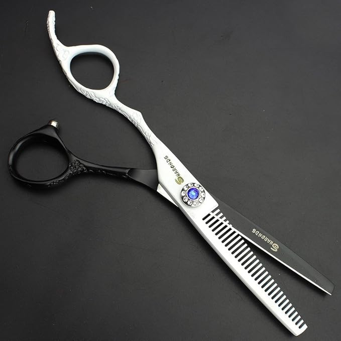 (Left Hand) heasutairisutohea Scissors 6 in Hairdresser Hair is C High Hardness Made of Stainless Steel for Thinning Shear Tools to all over the world