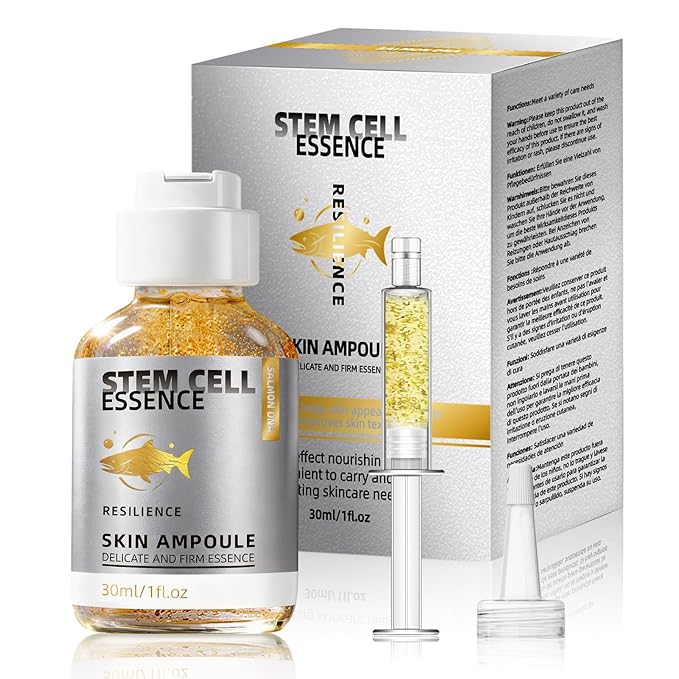 Salmon DNA Serum – Salmon DNA Microneedling Serums for Face and Body, Anti-Aging Hydration Booster, Skin Repair, Brightening & Firming Serum for Use with Microneedling, Derma Roller & Pen