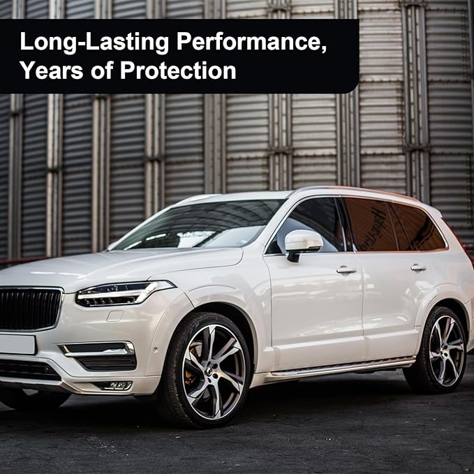 Auto Window Tint Film Roll - 15% VLT Privacy, UV Protection, Scratch & Heat Resistant - Blackout Shade for Car Windows - Nano Carbon Formula - Automotive Baby Protection - 36" x100' Roll