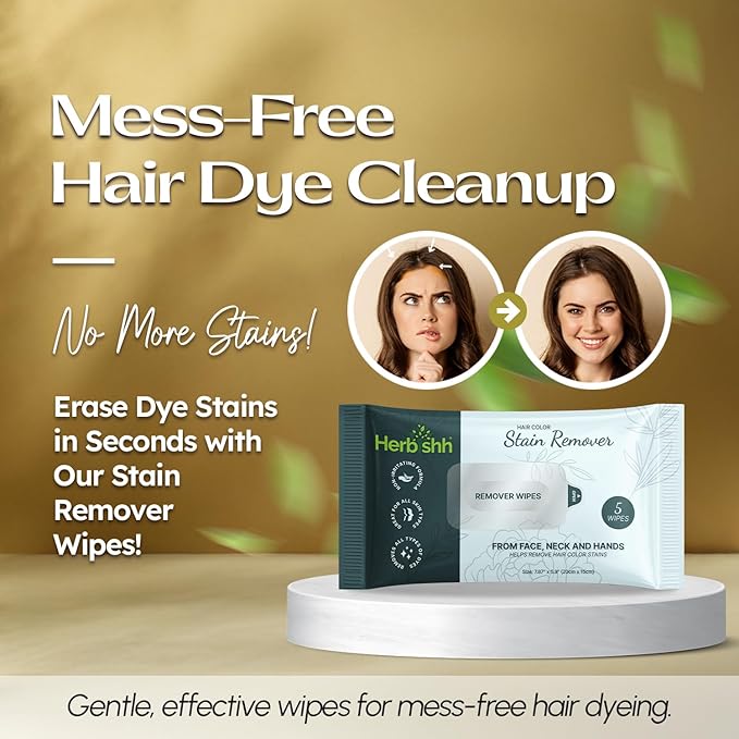 Herbishh Hair Color Shampoo for Gray Hair – Natural Hair Dye Shampoo – Lasts Up To 3-4 Weeks – 500ML – 3-In-1 Hair Color – Colors, Cleanses, and Conditions (Chestnut Brown Giftset)