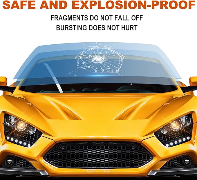 TOYOCO Window Tint Film for Cars 80% VLT 36in x 10Ft Ceramic Window Tints, Blocks 99% UV & IR Rays, Heat Resistant Anti Glare Film for Windshield, Scratch Resistant Sun Shade Auto Tint Roll