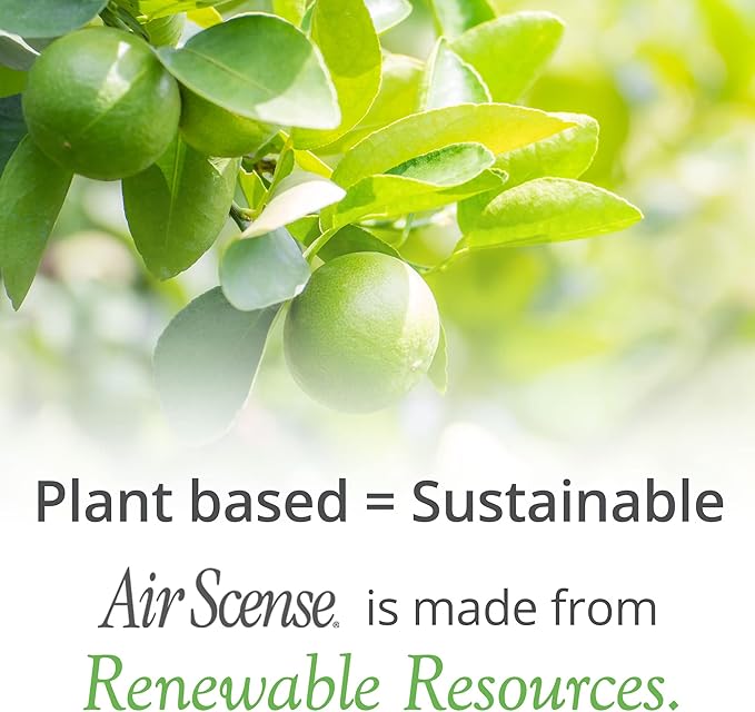 Air Scense Essential Oil Air Freshener - Lime Scent - Non-Aerosol - 7 fl oz | Refreshing, Long-Lasting Scent | Eco-Friendly | Exceptional Value