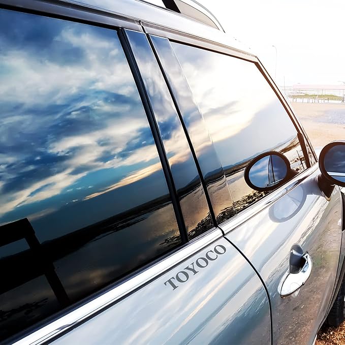 TOYOCO Window Tint Film for Cars, 70% VLT 24" in x 15'Ft Ceramic Window Tinted, Blocks 99% UV & IR Rays, Heat Resistant Anti Glare Film for Windshield, Scratch Resistant Sun Shade Auto Tint Roll