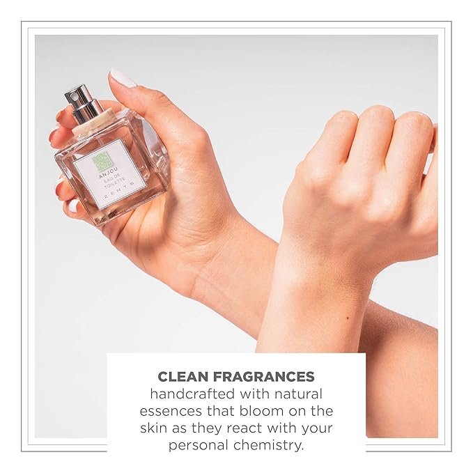 Zents Eau de Parfum (Anjou) for Women & Men | Long-Lasting Clean Fragrance with Armoise, Jasmine & Geranium | Fresh & Floral Scent | 1.69 oz