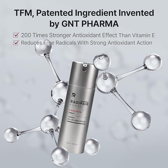 HOMME – Korean All-in-One Serum for Men | Hydrates, Soothes & Repairs | 4.05 fl oz with Patented TFM