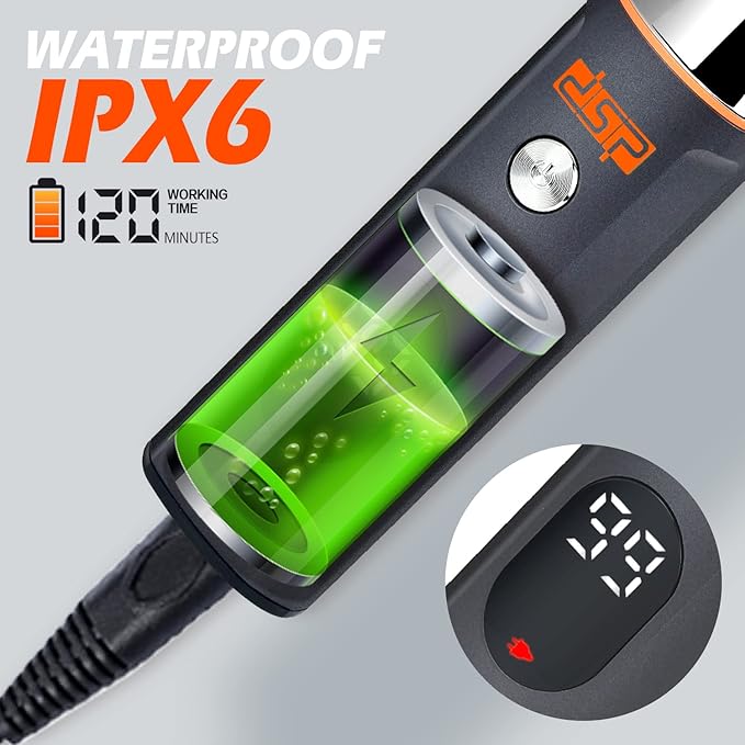 DSP® Beard Trimmer Rechargeable Body Grooming Sets Facial Hair Shaver for Nose Ear Public Hair Cutting Machine IPX7 Waterproof