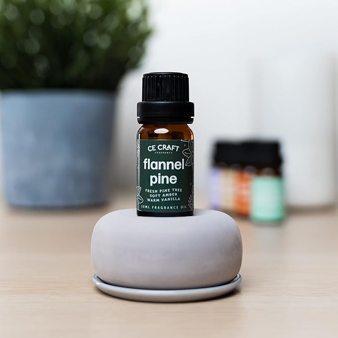 CANDECraftCo Premium Fragrance Oil – Diffuser Oils Fragrances Scented for Home, Candle Soap Making Supplies, Aromatherapy Blends for House (0.34 Fl Oz) (2-Pack, Teakwood & Mahogany)