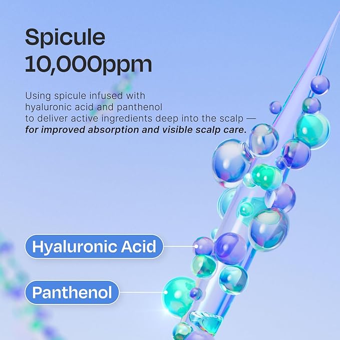Celladix Hair Boosting Scalp Serum – Hair Growth Roll-on Tonic with Rosemary, Biotin, Spicules Hyaluronic Acid & Panthenol – For Women & Men – Supports Healthy Scalp & Fuller Hair 0.5 fl oz