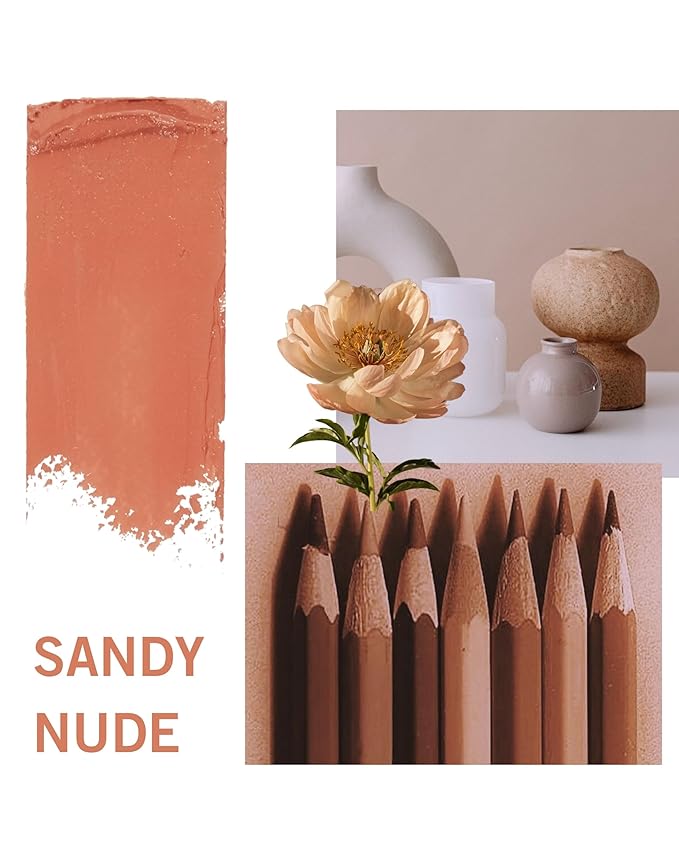 SIIA Cosmetics Change Agent Magnetic Original Lipstick in Sandy Nude