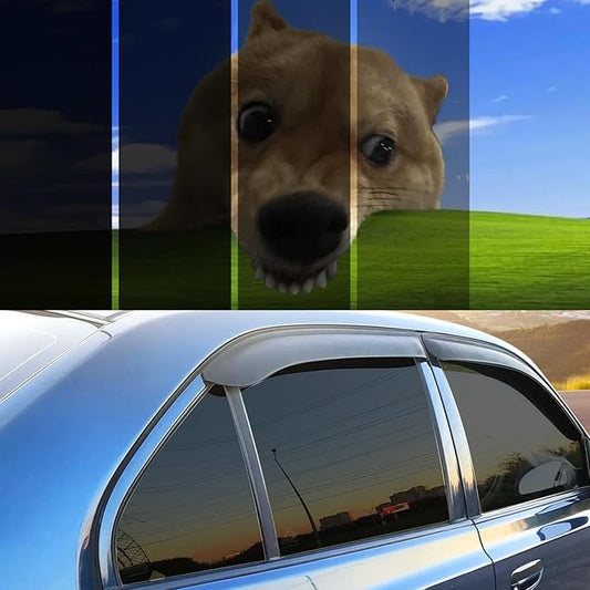 Car Window Tint 24" in x 15'Ft with 20% VLT, Nano Ceramic Window Tint Film for Car, UV&IR Protection Heat Insulation Anti-Explosion Scratch Resistant