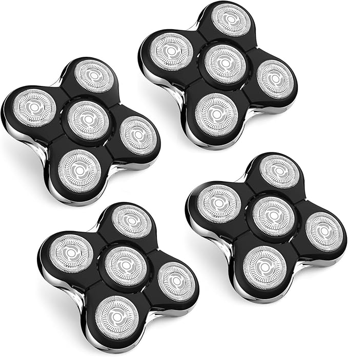 Shaver Replacement Head Compatible with Remington Electric Shaving Model SPR-XR7000,for Bald Men.(4packs)