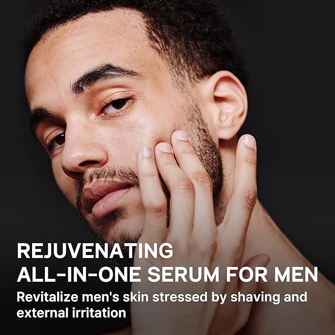 HOMME – Korean All-in-One Serum for Men | Hydrates, Soothes & Repairs | 4.05 fl oz with Patented TFM