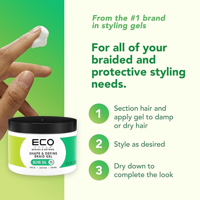 Braids & Beyond Shape & Define Braid Gel Eco Style