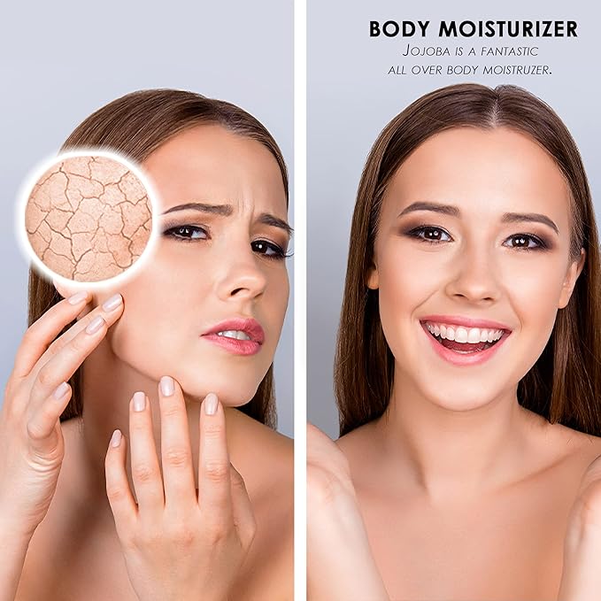 Soapeauty JAMAICAN BLACK CASTOR OIL Cold Pressed Unrefined | 100% Pure Natural Black Castor Oil Promotes Healthy Skin & Hair | Carrier Oil & Strengthens Nails | 2 fl oz