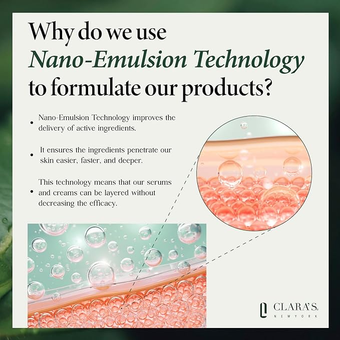 CLARA'S NEW YORK Q10 Facial Serum with Vitamin E – Hydrating, Brightening & Skin-Supportive – 30ml / 1 Fl Oz – Made in USA