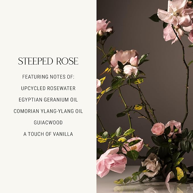 Homecourt Hand Wash, Gently Cleanses & Hydrates, Removes Dirt & Debris Without Irritating Skin, Clean Formula, Steeped Rose, 12 fl oz, 2.0