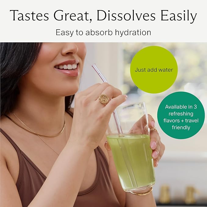 Needed. Hydration Support with Electrolytes & Trace Minerals – Electrolytes for Pregnancy & During Lactation - 30 Hydration Packets Lightly Sweetened with Hint of Lime