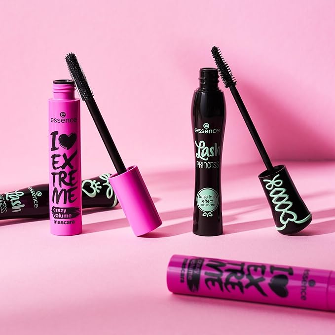 essence | I Love Extreme Crazy Volume Mascara (Pack of 1) | Intense & Dramatic Volume & Length in One Swipe | Vegan & Cruelty Free
