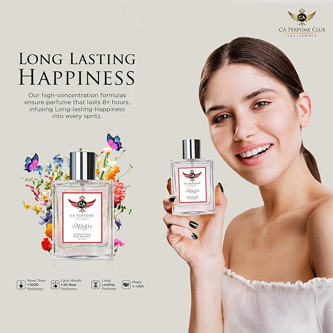 CA Perfume Impression of Sexy Vanilla For Women & Men Long Lasting Fragrance Dupes Eau de Parfum Unisex Cologne Spray Bottle 3.4 Fl Oz/100ml