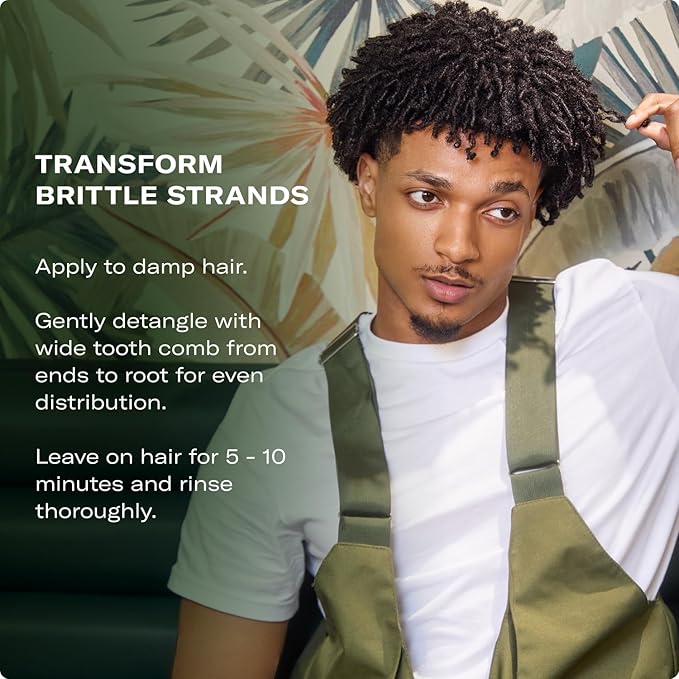 Mielle Organics Rosemary Mint Strengthening Hair Conditioner - Detangling & Hydrating Conditioner to Help Increase Manageability - Infused with Biotin to Support Longer, Healthier Strands (12 oz)