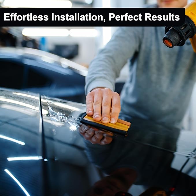 Auto Window Tint Film Roll - 15% VLT Privacy, UV Protection, Scratch & Heat Resistant - Blackout Shade for Car Windows - Nano Carbon Formula - Automotive Baby Protection - 36" x100' Roll