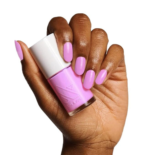 Olive & June Long Lasting Nail Polish | Gel-Like Finish No Lamp Needed | Lasts up to 10 days | Salon-Quality Color at Home | 15-Free, Vegan & Cruelty-Free Chip-Resistant Shine | Fierce & Loving Lilac