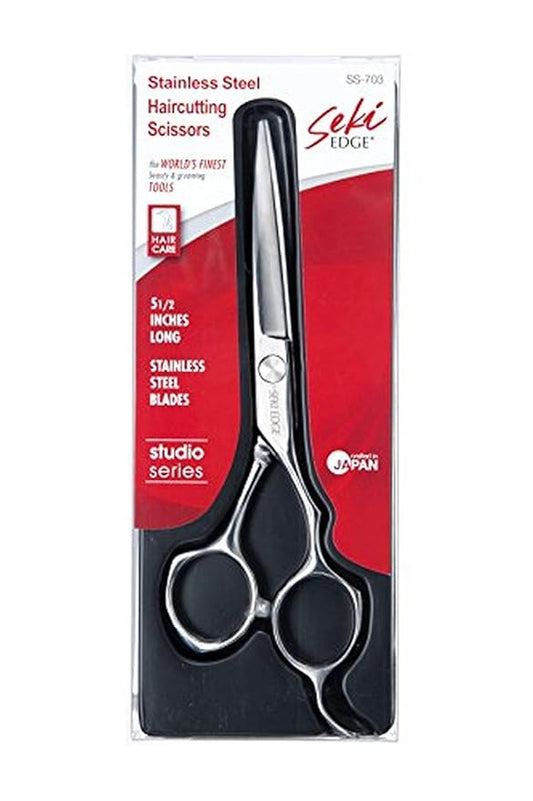 Seki Edge Stainless Steel Haircutting Scissors (SS-703)
