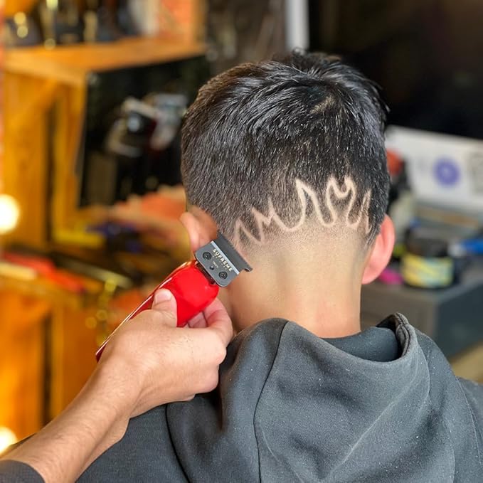 Supreme Trimmer Vader ST3778 – Professional Cordless Barber Liner | 210 Min Runtime, 7000 RPM Motor, Zero Gap DLC T-Blade, USB-C Fast Charging | Beard, Hair & Body