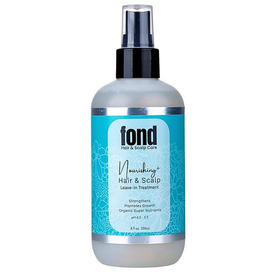 FOND Nourishing+ Hair and Scalp Leave-In Treatment | Promotes Growth | Reduces Shedding | Strengthens |