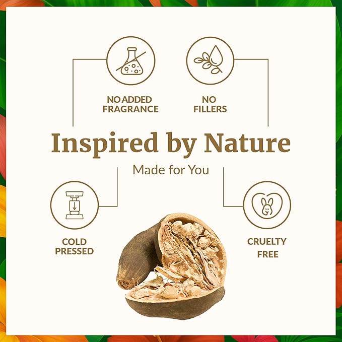 SVA Baobab Seed Oil Organic - 4 Fl Oz – 100% Natural Cold Pressed Organic Baobab Oil - for Face, Skin Care, Hair Care, Scalp Massage & Body Massage – Carrier Oil with Dropper