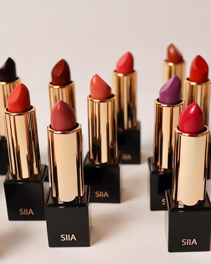 SIIA Cosmetics Change Agent Magnetic Original Lipstick in Deep Wine