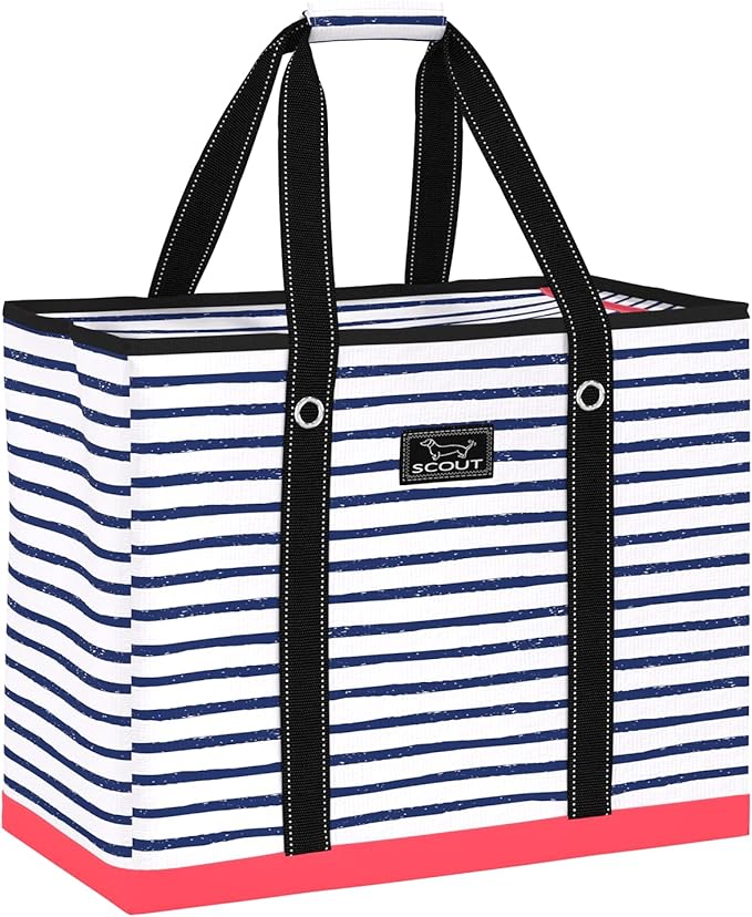 SCOUT 3 Boys Zip Tote X-Large - Durable Lightweight Bag for Beach, Pool, Family Travel, Storage - Water-Resistant, Zips Shut